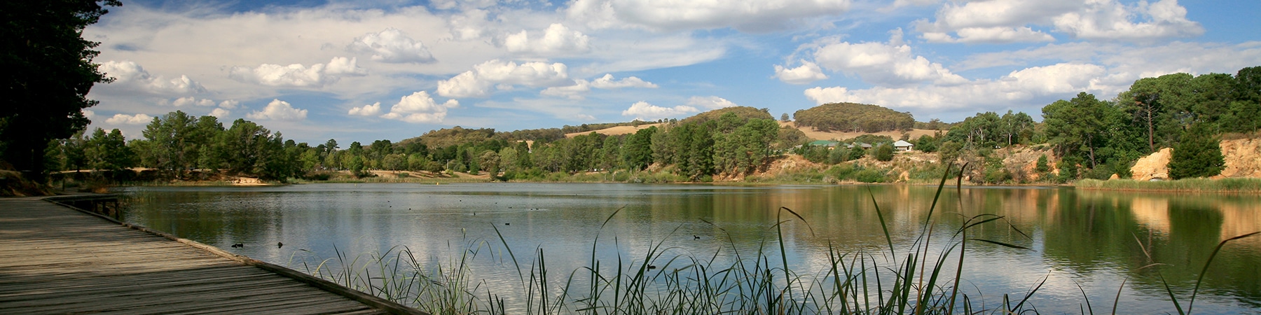 Lake Sambell walk winter