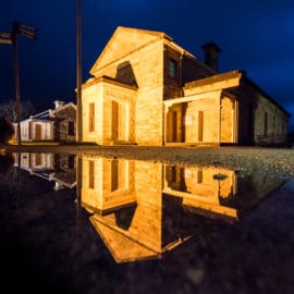 Old Courthouse Beechworth- 1 x 1 Old Courthouse Beechworth historic precinct night
