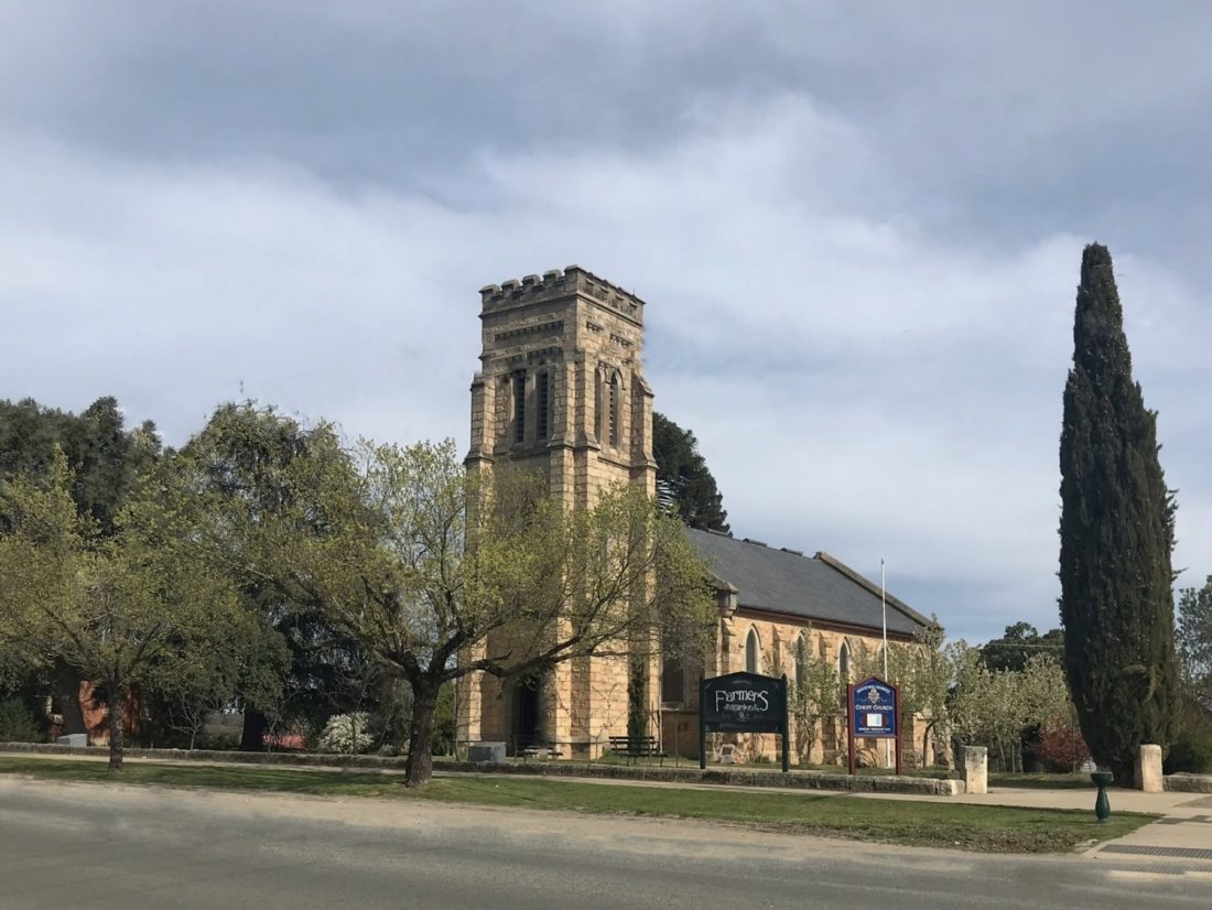 Large stone church