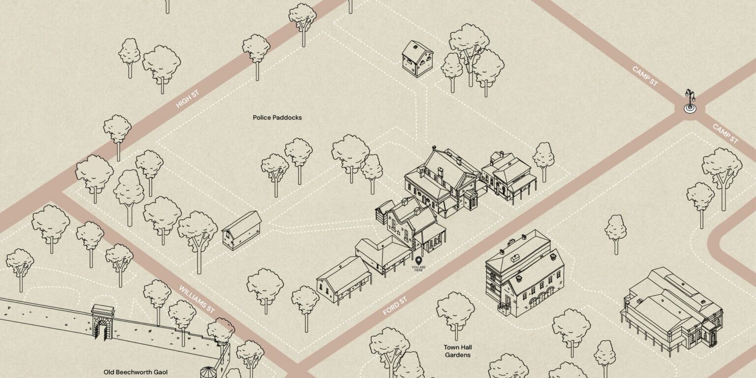 Beechworth Historic Precinct base map
